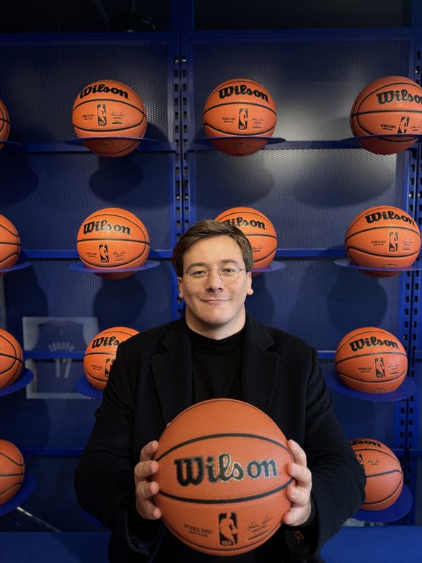 At the NBA store